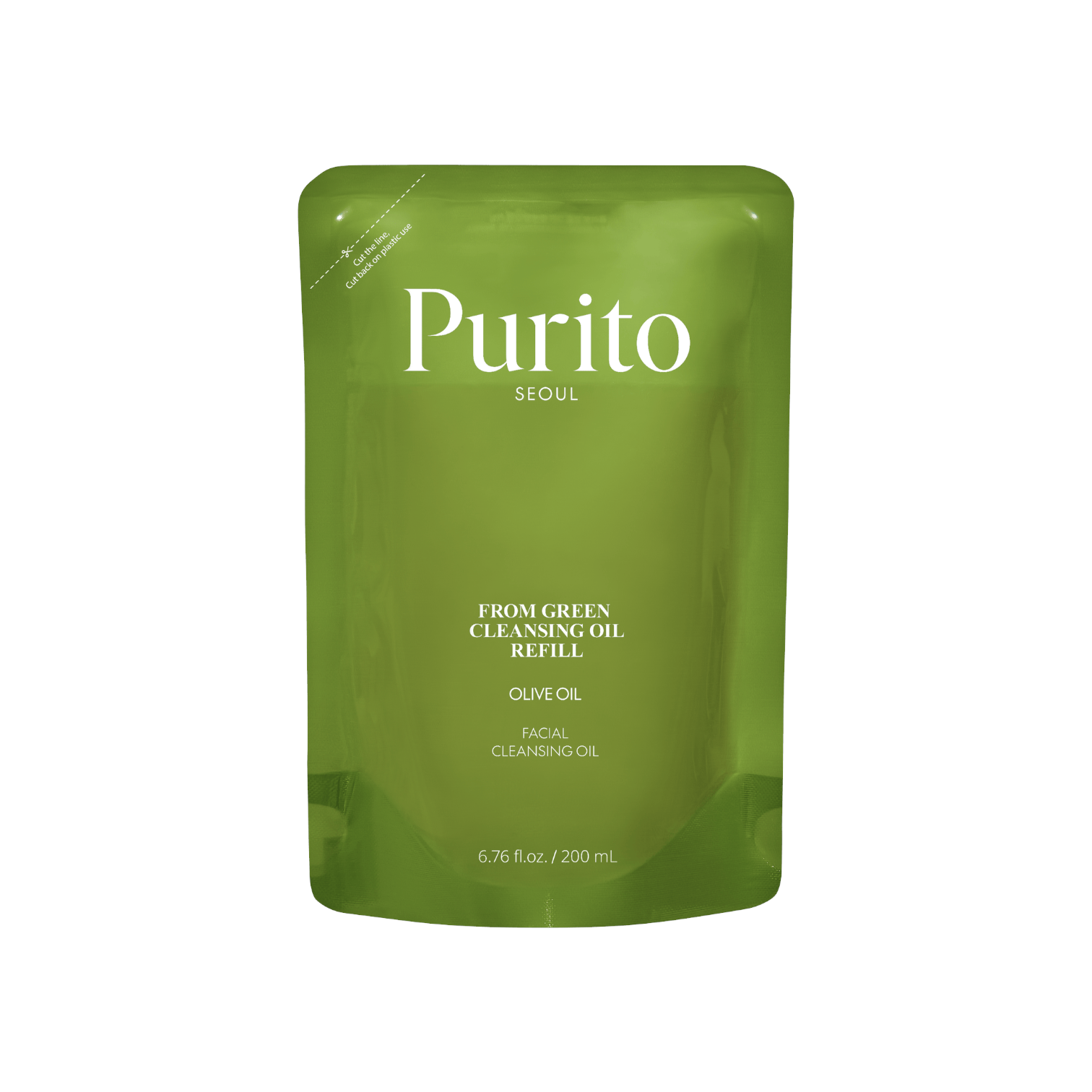 Из очищающего гидрофильного масла Green Cleansing Oil (сменный блок)